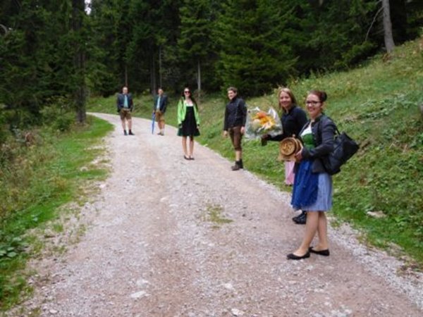 Spalierstehen bei Martin & Martina