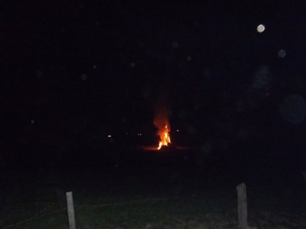Osterfeuer bei Fam.Ederer