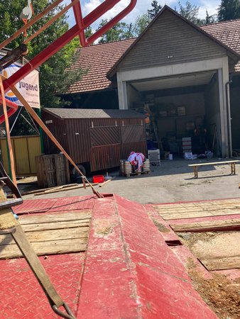 Frühschoppen - zusammenräumen